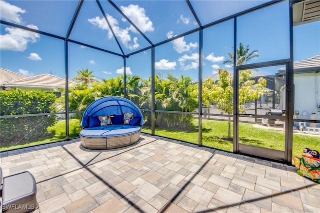 3726 Ceitus Pkwy, Cape Coral, FL 33991 - unfurnished sunroom with healthy amount of natural light