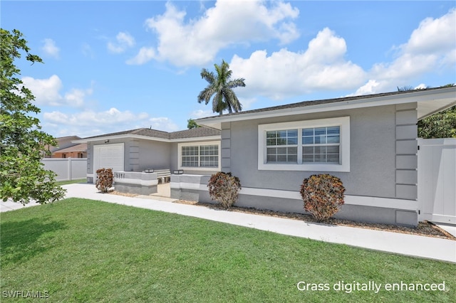 5397 25th Ave SW, Naples, FL 34116 - ranch-style house with an attached garage and stucco siding