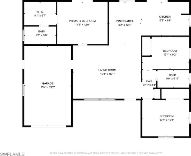 5397 25th Ave SW, Naples, FL 34116 - home floor plan