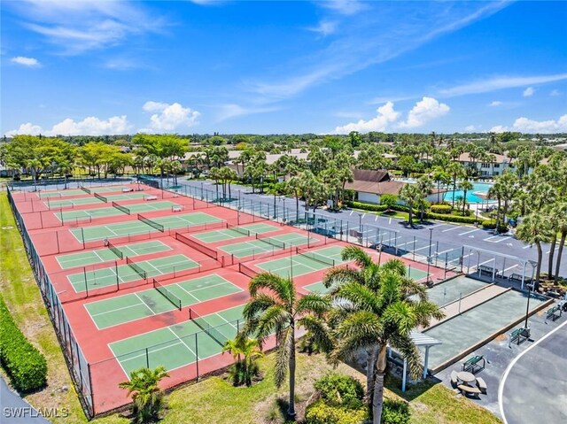 3450 Frosty Way Unit 5210, Naples, FL 34112 - bird's eye view of a pool