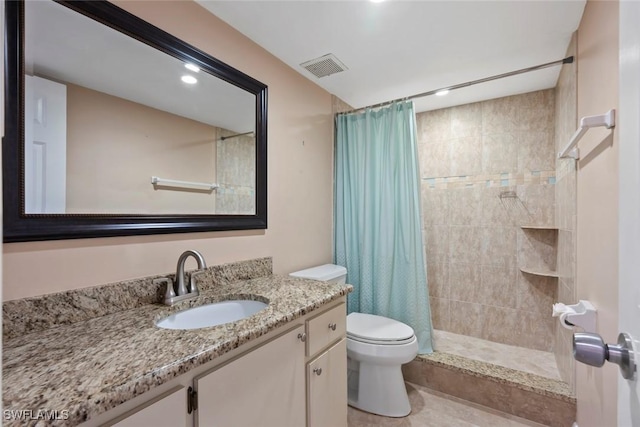 3450 Frosty Way Unit 5210, Naples, FL 34112 - full bath featuring tiled shower, toilet, and vanity
