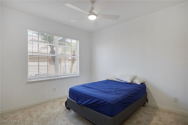 14541 Daffodil Dr Unit 1702, Fort Myers, FL 33919 - carpeted bedroom with baseboards and a ceiling fan