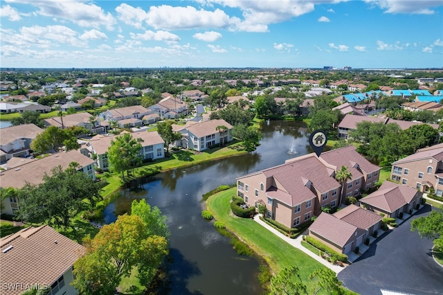 14541 Daffodil Dr Unit 1702, Fort Myers, FL 33919 - aerial view of residential area featuring a nearby body of water