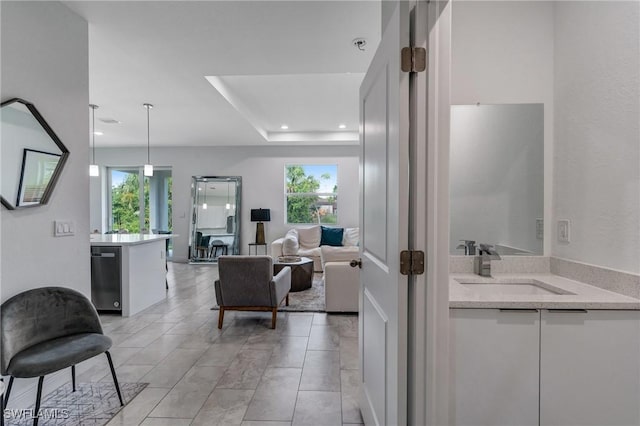 2008 Hercules Rd, Labelle, FL 33935 - living area featuring healthy amount of natural light and recessed lighting