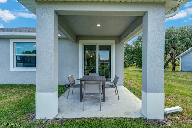 2008 Hercules Rd, Labelle, FL 33935 - view of patio / terrace with outdoor dining space
