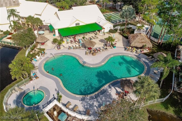 19703 Eagle Trace Ct, North Fort Myers, FL 33903 - bird's eye view