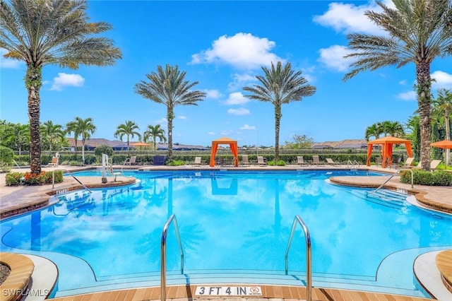 8396 Promoso Ct, Naples, FL 34114 - view of community pool