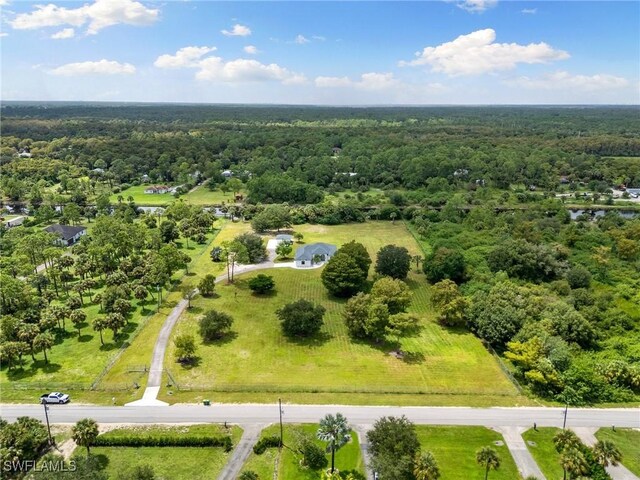 221 10th St SE, Naples, FL 34117 - bird's eye view of a heavily wooded area