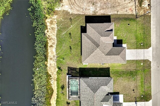 1414 NE 6th Ave, Cape Coral, FL 33909 - view from above of property with a large body of water