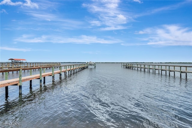 6140 River Shore Ct, North Fort Myers, FL 33917 - dock area with a water view
