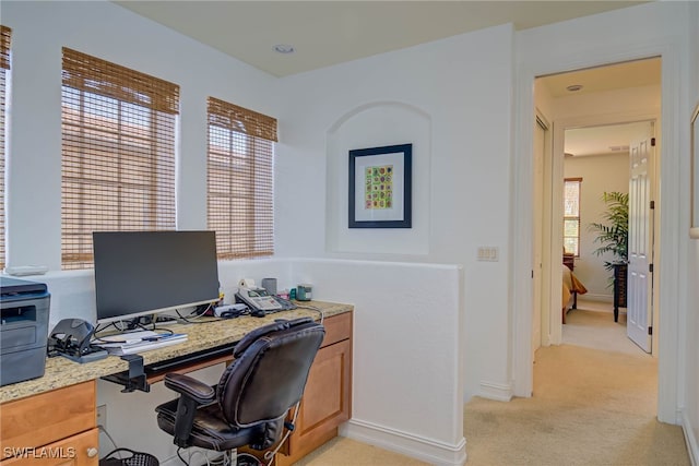 8163 Bibiana Way Unit 301, Fort Myers, FL 33912 - office featuring light colored carpet and baseboards