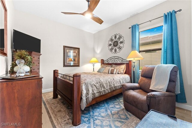 20467 Napa Loop, Estero, FL 33928 - bedroom with baseboards and a ceiling fan