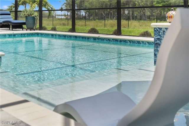 20467 Napa Loop, Estero, FL 33928 - outdoor pool featuring glass enclosure