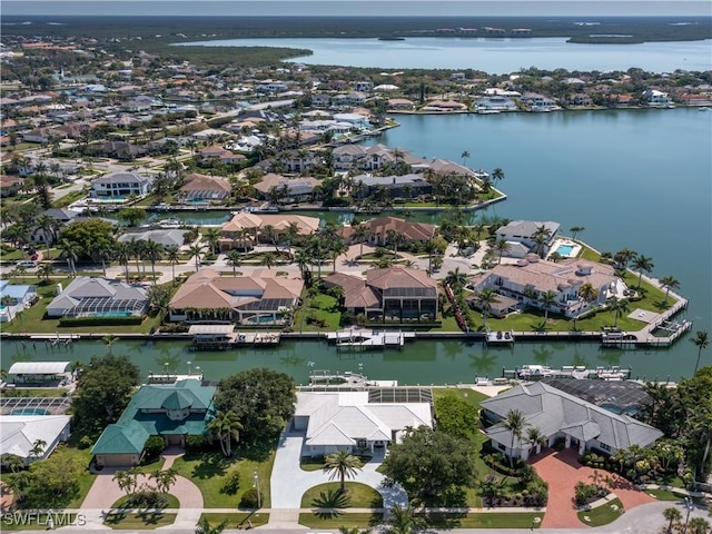 561 Conover Ct, Marco Island, FL 34145 - aerial view of residential area with a nearby body of water