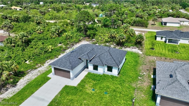 317 Lancelot Ave, Lehigh Acres, FL 33974 - aerial view of property and surrounding area