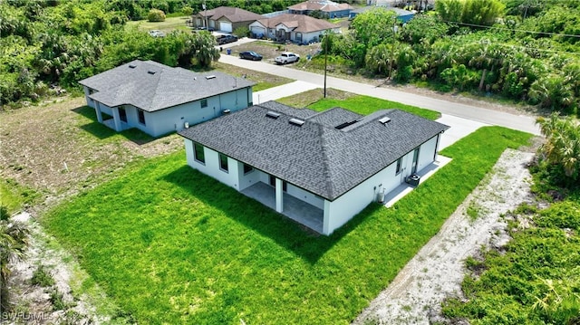 317 Lancelot Ave, Lehigh Acres, FL 33974 - aerial perspective of suburban area