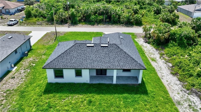 317 Lancelot Ave, Lehigh Acres, FL 33974 - aerial view of property and surrounding area