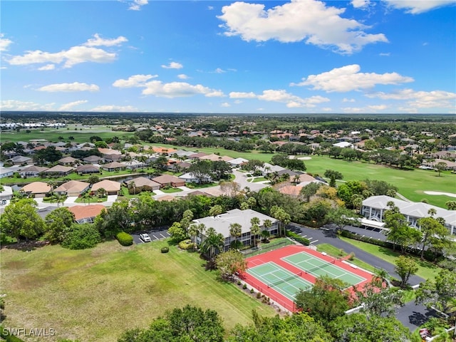 8161 Twelve Oaks Cir Unit 512, Naples, FL 34113 - aerial perspective of suburban area featuring a golf course