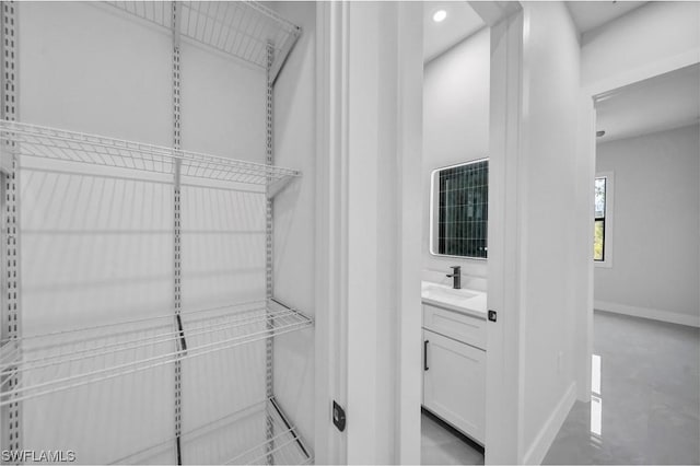 1116 Nimitz Blvd, Lehigh Acres, FL 33974 - walk in closet with a sink