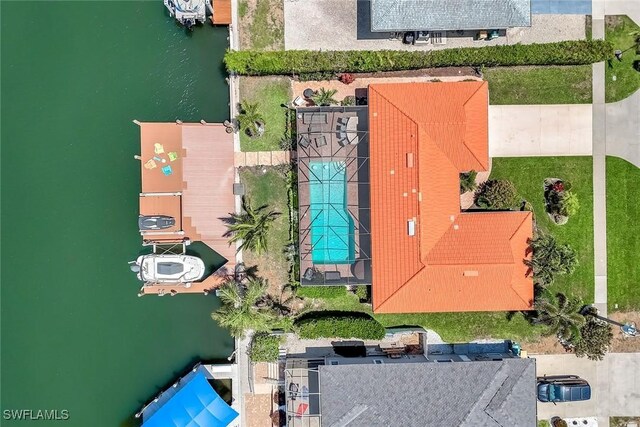 815 Rose Ct, Marco Island, FL 34145 - bird's eye view of a large body of water