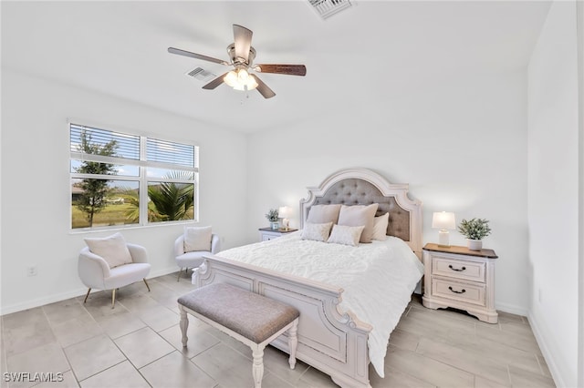 2127 Hamlin St, Naples, FL 34120 - bedroom featuring a ceiling fan and baseboards