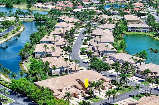 13891 Lake Mahogany Blvd Unit 3123, Fort Myers, FL 33907 - aerial view of residential area with a large body of water