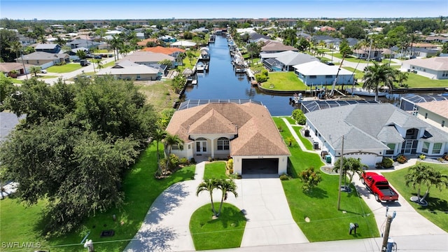 2010 SE 13th Ter, Cape Coral, FL 33990 - aerial perspective of suburban area with a nearby body of water
