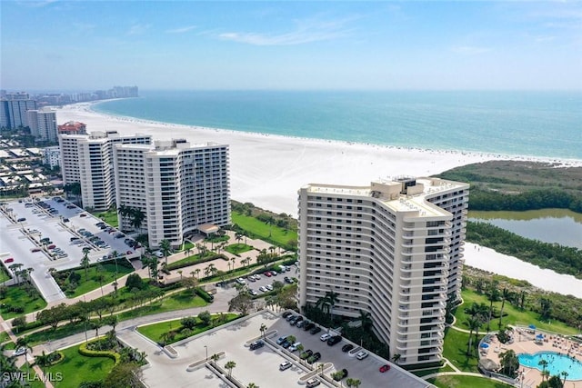 380 Seaview Ct Unit 1704, Marco Island, FL 34145 - drone / aerial view of expansive beach