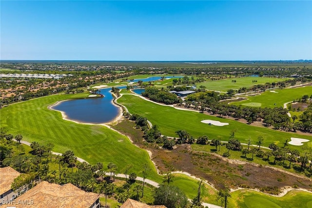 9142 Cherry Oaks Ln Unit 202, Naples, FL 34114 - aerial view of a nearby body of water and a local golf course