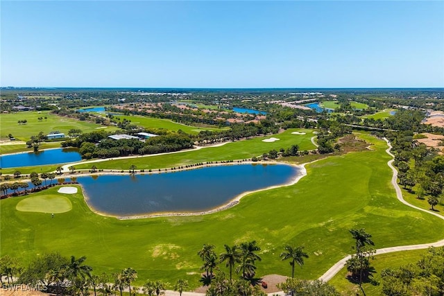 9142 Cherry Oaks Ln Unit 202, Naples, FL 34114 - aerial view of a nearby body of water and a golf club