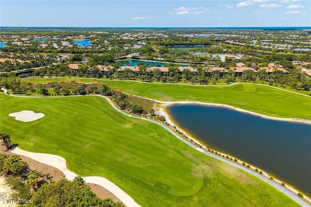 9142 Cherry Oaks Ln Unit 202, Naples, FL 34114 - aerial view of residential area with a nearby body of water and a golf course