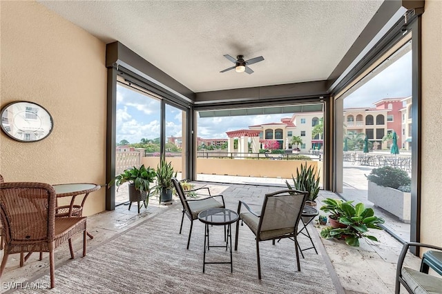 21530 Strada Nuova Cir Unit 215, Estero, FL 33928 - view of sunroom / solarium