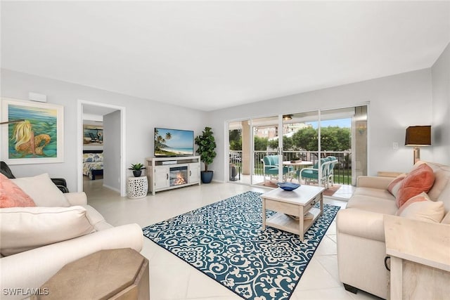 1020 Swallow Ave Unit 102, Marco Island, FL 34145 - view of tiled living area