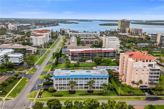 1020 Swallow Ave Unit 102, Marco Island, FL 34145 - view of urban area with a large body of water and apartment complex / building