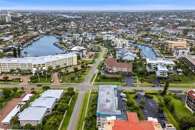 1020 Swallow Ave Unit 102, Marco Island, FL 34145 - bird's eye view of a large body of water