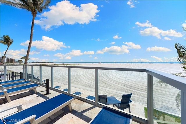 6612 Estero Blvd Unit Ph2, Fort Myers Beach, FL 33931 - balcony with a water view