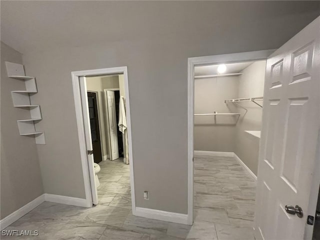 17133 Phlox Dr, Fort Myers, FL 33967 - spacious closet with light marble finish floors