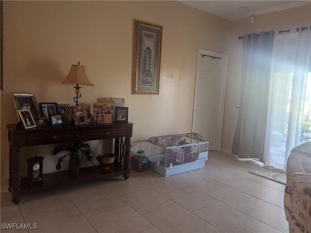 1711 NW 28th Ter, Cape Coral, FL 33993 - living area featuring tile patterned flooring