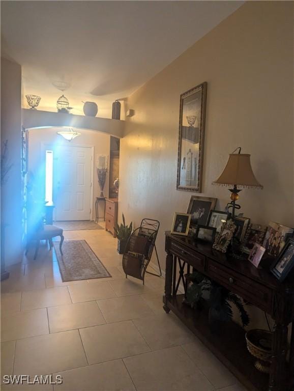1711 NW 28th Ter, Cape Coral, FL 33993 - entryway featuring light tile patterned floors