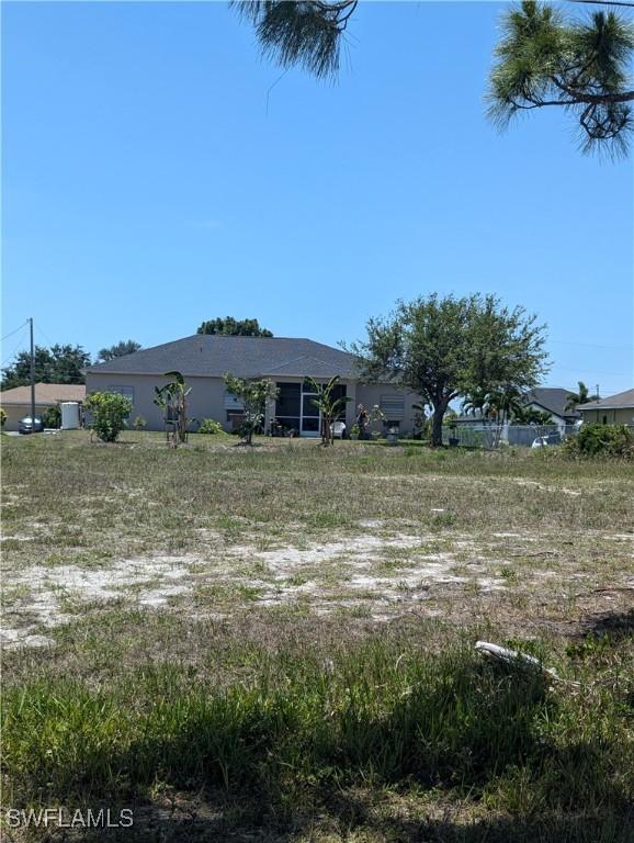 1711 NW 28th Ter, Cape Coral, FL 33993 - view of yard