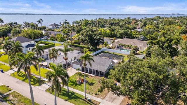 1263 Caloosa Dr, Fort Myers, FL 33901 - aerial view of residential area featuring a nearby body of water