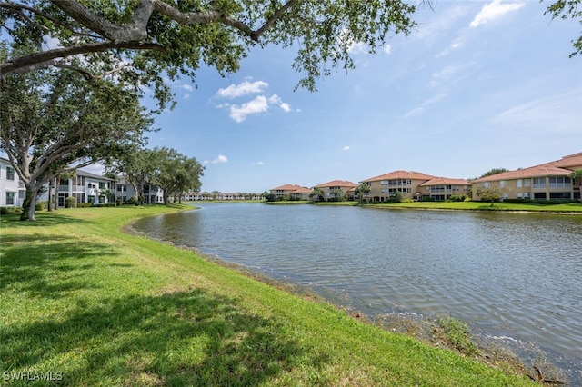 water view with nearby suburban area