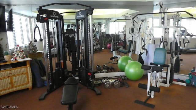 17156 Ravens Roost Unit 7, Fort Myers, FL 33908 - view of exercise room