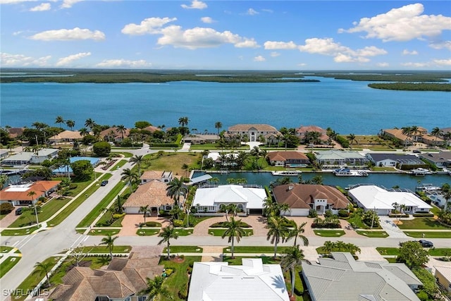 287 Meadowlark Ct, Marco Island, FL 34145 - aerial view of residential area featuring a large body of water