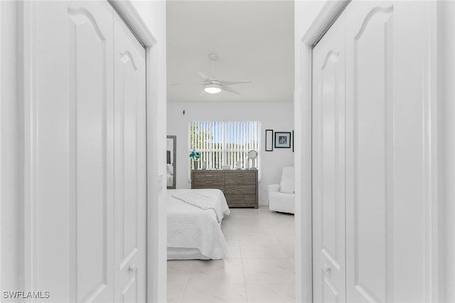 154 Newport Dr Unit 1307, Naples, FL 34114 - hall with light marble finish floors