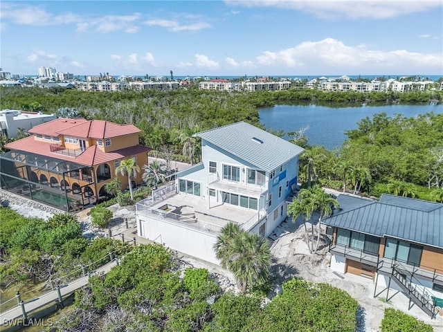 21401 Widgeon Ter, Fort Myers Beach, FL 33931 - aerial view of a large body of water