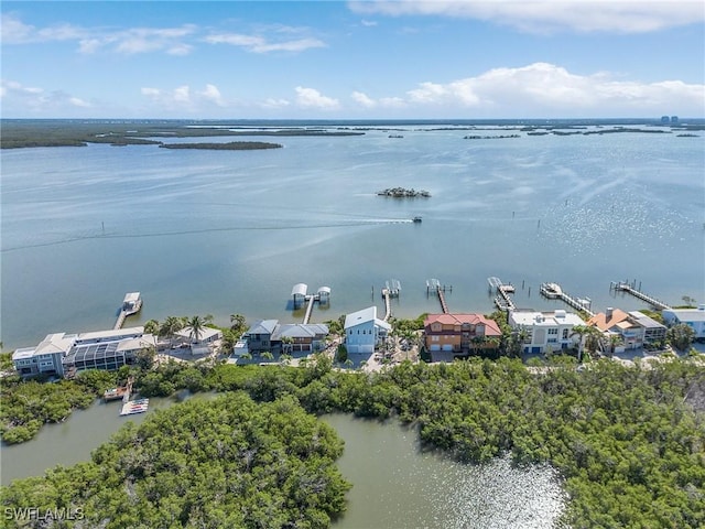 21401 Widgeon Ter, Fort Myers Beach, FL 33931 - aerial view of a nearby body of water