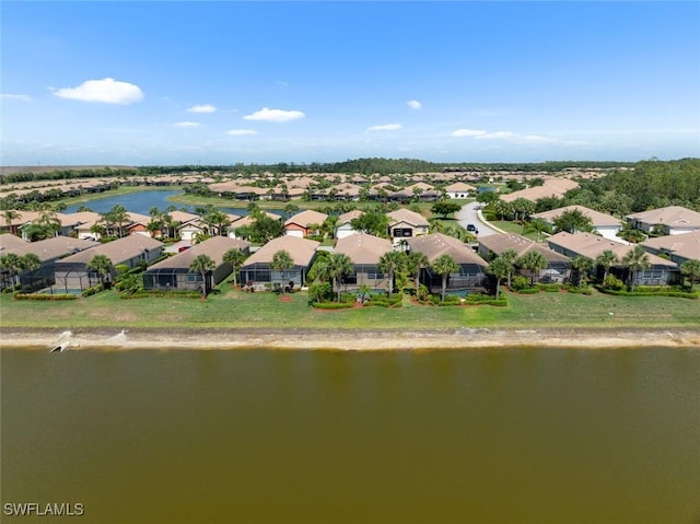 10450 Materita Dr, Fort Myers, FL 33913 - aerial view of residential area featuring a nearby body of water