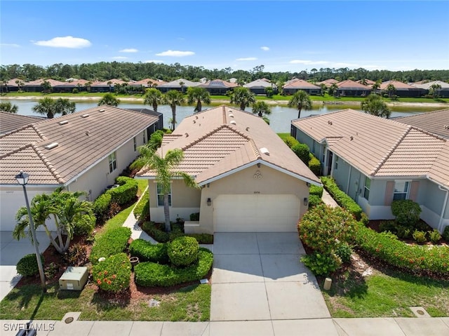 10450 Materita Dr, Fort Myers, FL 33913 - aerial perspective of suburban area featuring a large body of water