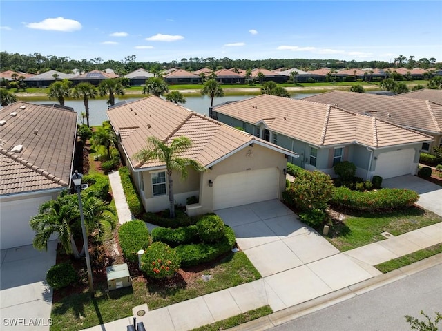10450 Materita Dr, Fort Myers, FL 33913 - aerial perspective of suburban area featuring a large body of water